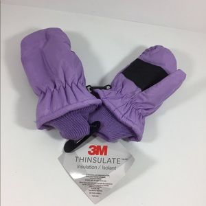 Thinsulate NWT light purple girls gloves sz medium